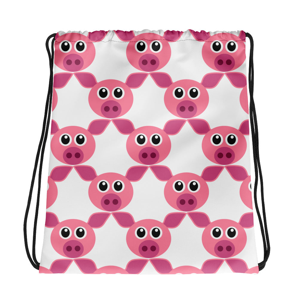 Piggy Drawstring Bag